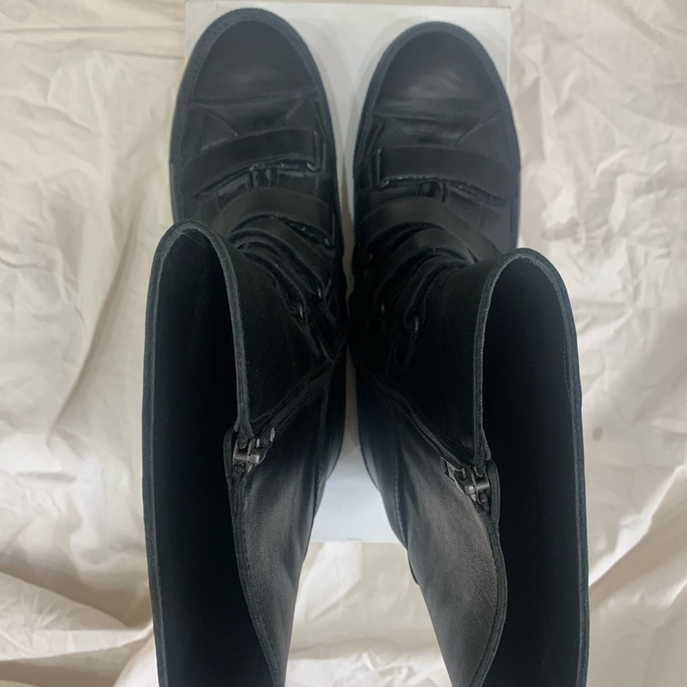 NWOT Ann Demeulemeester leather strap sneakers - Picture 7 of 7